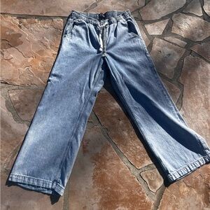 GAP Light Blue Denim jeans wide leg